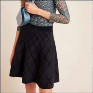 Chenille Mini Sweater Skirt